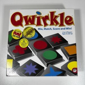 Qwirkle Board Game MindWare Complete Tiles Strategy Family Game Ages 6+